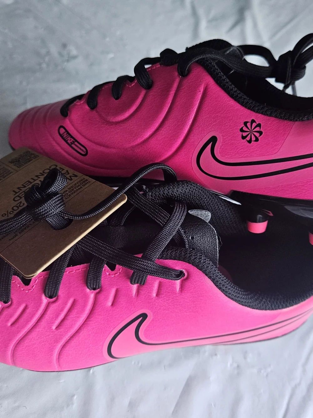 Nike Kids Hot Pink and Black Athletic Sneakers
